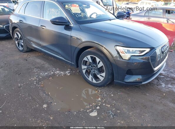 WA1AAAGE0MB020567 2021 AUDI E-TRON Gray Դիմացի տեսք