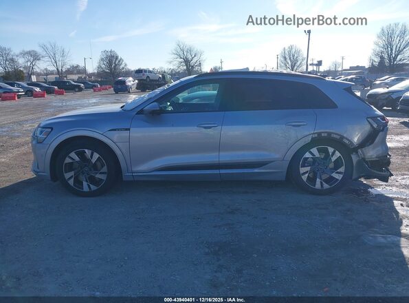 WA1AAAGE0MB026711 2021 AUDI E-TRON Silver Widok wnętrza 360 stopni