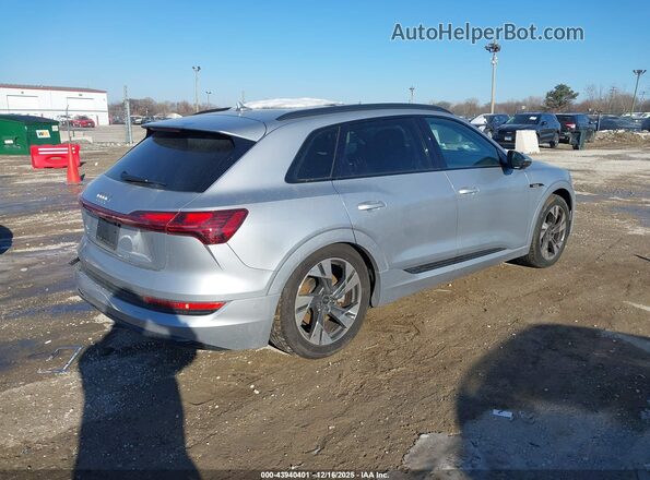 WA1AAAGE0MB026711 2021 AUDI E-TRON Silver Tył prawy