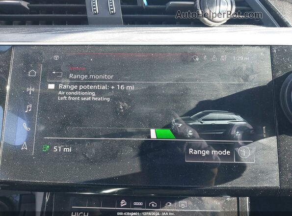 WA1AAAGE0MB026711 2021 AUDI E-TRON Silver 