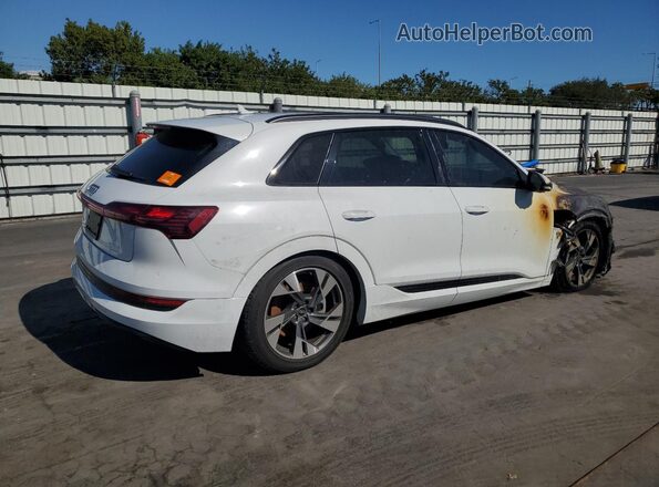 WA1AAAGE4MB030552 2021 AUDI E-TRON White Tył prawy