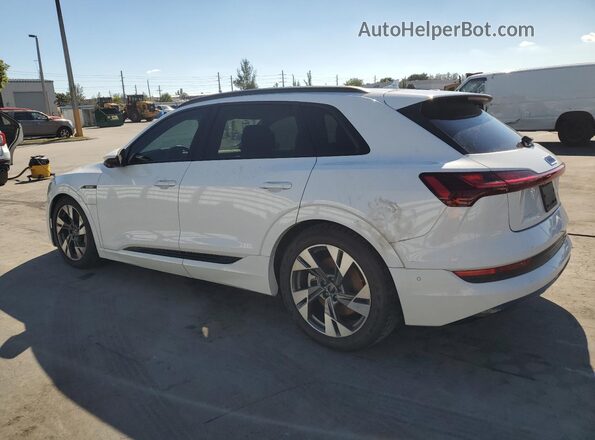 WA1AAAGE4MB030552 2021 AUDI E-TRON White Tył lewy