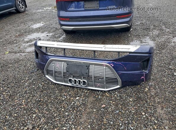 WA1AAAGE7MB013695 2021 AUDI E-TRON Blue VIN sticker view
