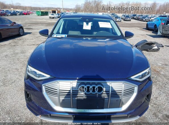 WA1AAAGEXMB013559 2021 AUDI E-TRON Blue Սարքավորումների վահանակի տեսք