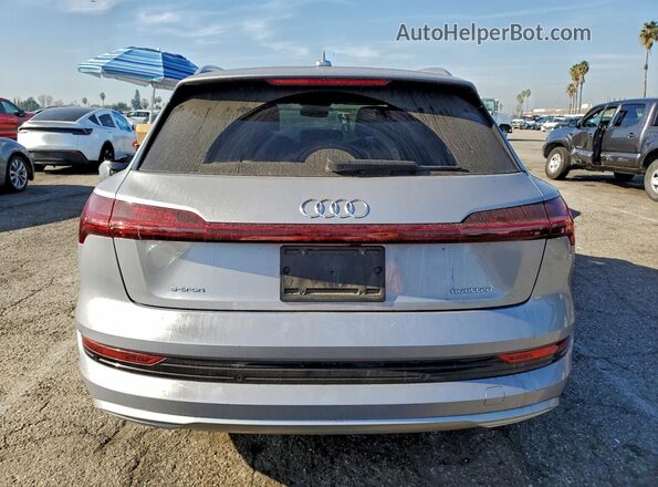 WA1AABGE8NB022414 2022 AUDI E-TRON Silver Rear view