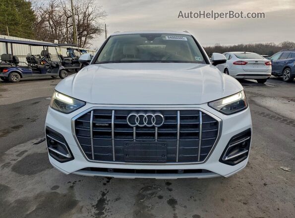 WA1ABAFY1R2020657 2024 AUDI Q5 White Դիմացի տեսք