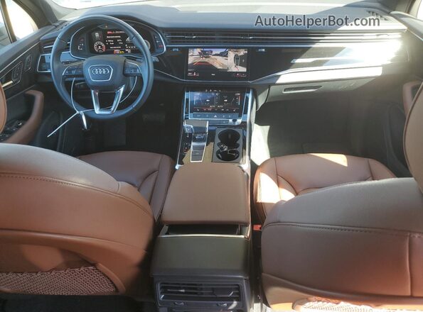 WA1ACBF72PD027046 2023 AUDI Q7 White Dashboard view