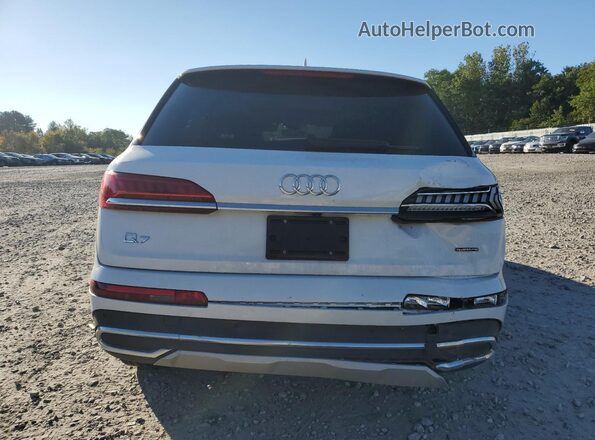 WA1ACBF74PD011446 2023 AUDI Q7 White უკანა ხედი