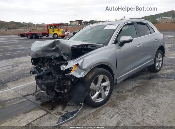 WA1AECF36L1111489 2020 AUDI Q3 Silver Front left