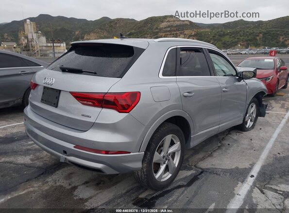 WA1AECF36L1111489 2020 AUDI Q3 Silver Rear right