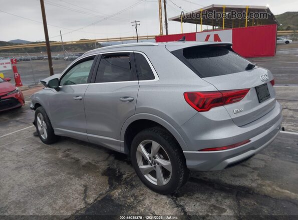 WA1AECF36L1111489 2020 AUDI Q3 Silver Rear left