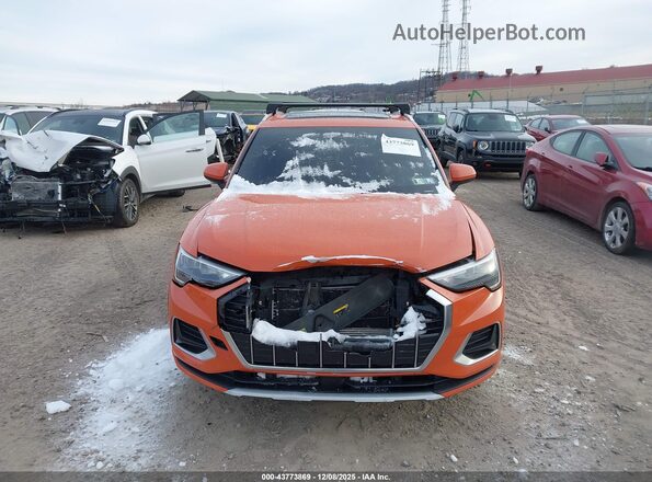 WA1AECF39K1078423 2019 AUDI Q3 Оранжевый Вид щитка приборов