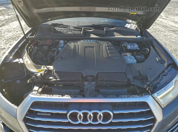 WA1AHAF73KD015122 2019 AUDI Q7 Gray Շարժիչի բաժամունքի տեսք