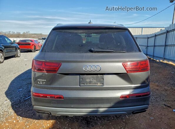 WA1AHAF73KD015122 2019 AUDI Q7 Gray Հետևի տեսք