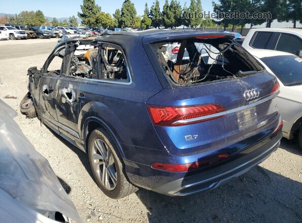 WA1AJAF76LD006629 2020 AUDI Q7 Blue Trasero izquierdo