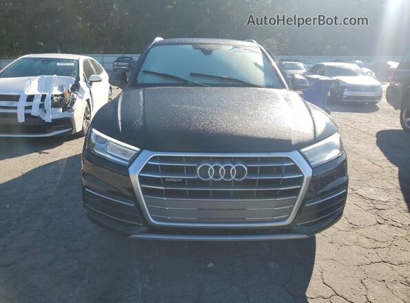 WA1ANAFY6J2040639 2018 AUDI Q5 Black Widok z przodu