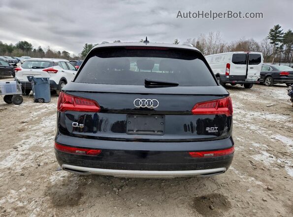 WA1ANAFY6J2140708 2018 AUDI Q5 Black Widok z tyłu