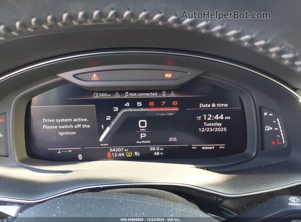 WA1AWAF13LD027175 2020 AUDI SQ8 Gray უკანა სავარძლების ხედი