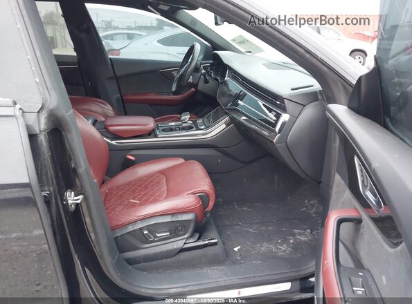 WA1AWAF16LD026876 2020 AUDI SQ8 Black წინა სალონის ხედი
