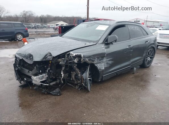 WA1AWAF17LD025235 2020 AUDI SQ8 Gray წინა მარცხენა ხედი სამი მეოთხედიდან