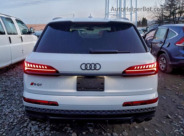 WA1AWBF73SD021255 2025 AUDI SQ7 White უკანა ხედი