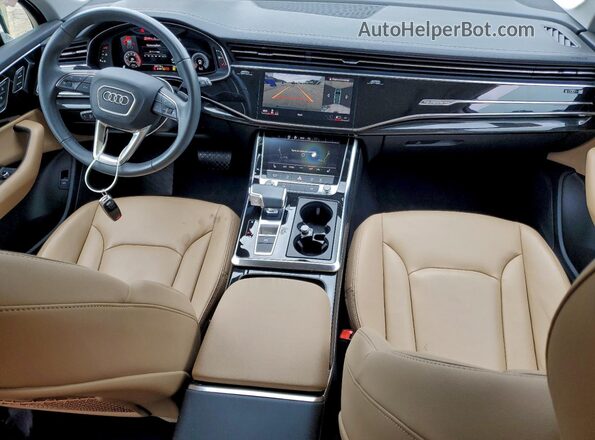 WA1AXBF71PD010419 2023 AUDI Q7 White წინა პანელის ხედი
