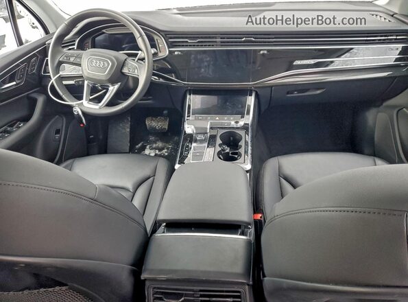 WA1AXBF78ND021513 2022 AUDI Q7 Silver Widok deski rozdzielczej