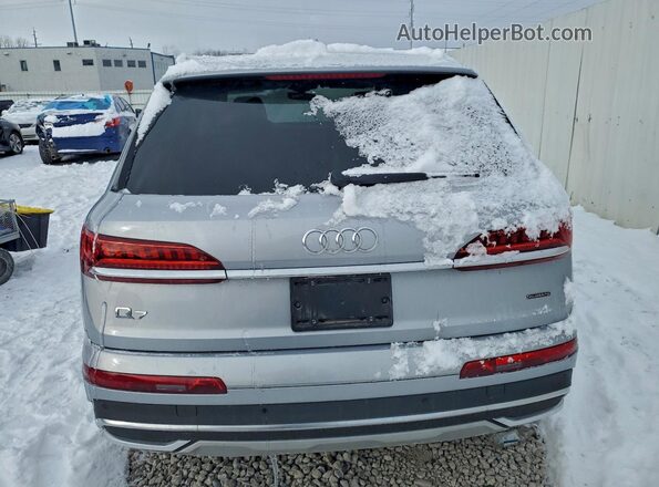 WA1AXBF78ND021513 2022 AUDI Q7 Silver Widok z tyłu