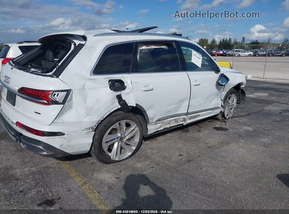 WA1AXBF79ND002744 2022 AUDI Q7 White Задня права чверть