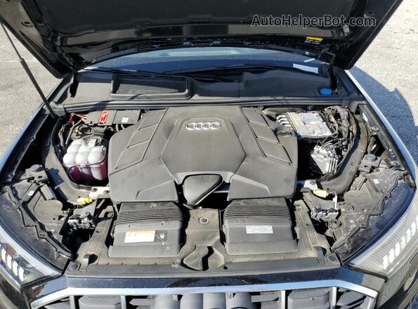 WA1AXBF79PD011849 2023 AUDI Q7 Black ძრავის განყოფილების ხედი