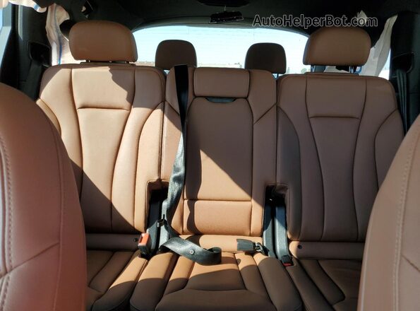 WA1AXBF79PD011849 2023 AUDI Q7 Black უკანა სავარძლების ხედი