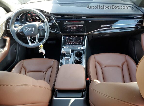 WA1AXBF79PD011849 2023 AUDI Q7 Black წინა პანელის ხედი