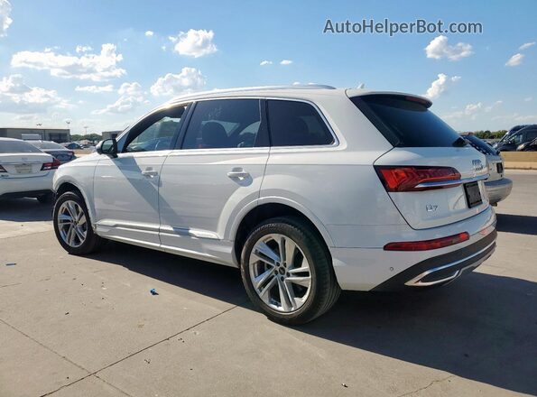 WA1AXBF7XPD019491 2023 AUDI Q7 Белый Задняя левая четверть