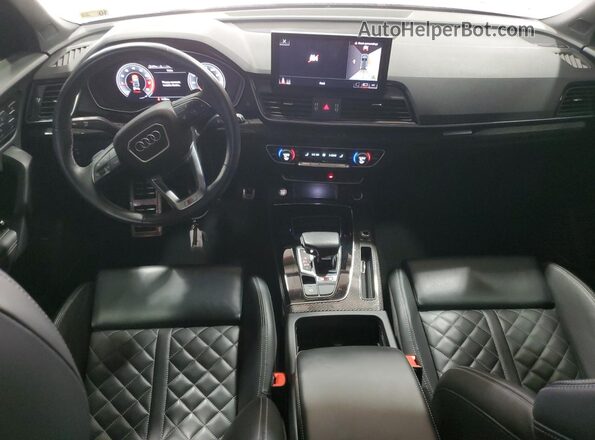 WA1B4AFY0N2023946 2022 AUDI SQ5 Blue Вид панелі приладів