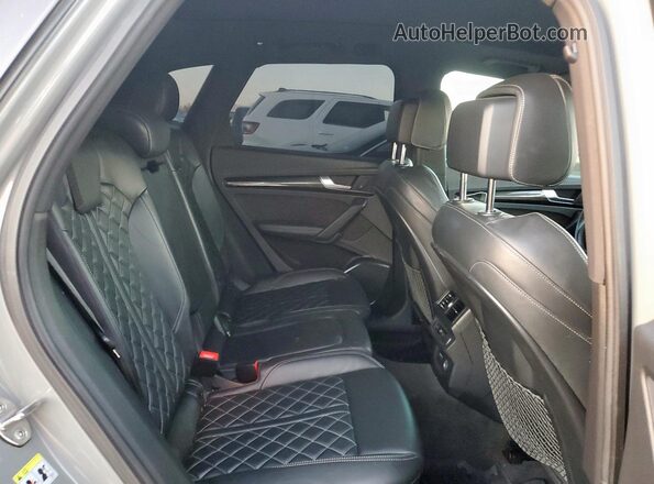 WA1B4AFY1L2020552 2020 AUDI SQ5 Gray Вид задніх сидінь
