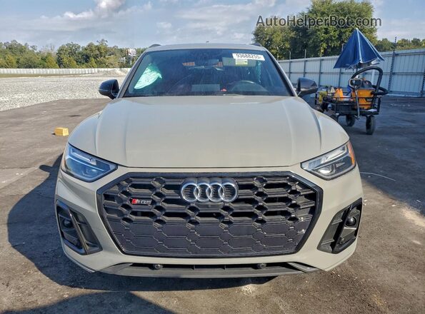 WA1B4AFY1M2010055 2021 AUDI SQ5 Gray Widok z przodu
