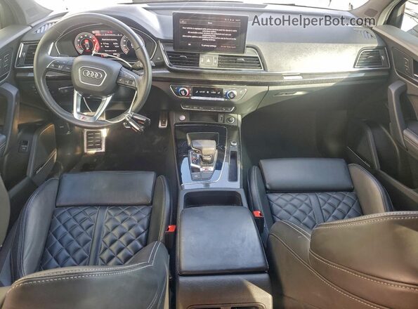WA1B4AFY1N2035698 2022 AUDI SQ5 Серый Вид панели приборов
