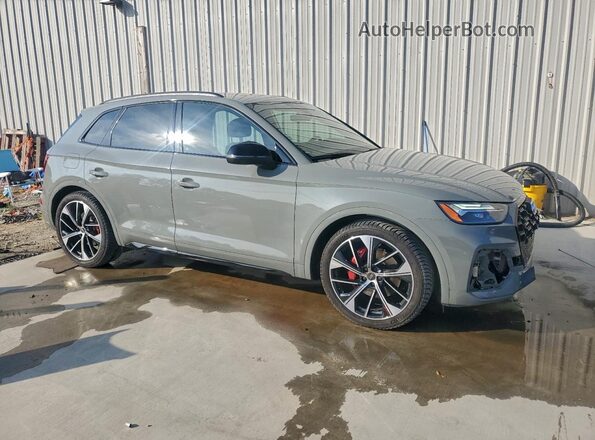 WA1B4AFY1N2035698 2022 AUDI SQ5 Серый Передняя правая четверть