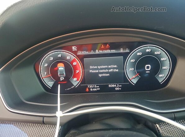 WA1B4AFY1N2035698 2022 AUDI SQ5 Серый Вид щитка приборов