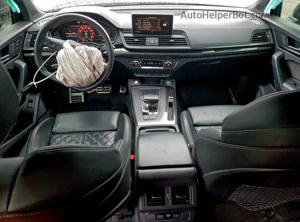WA1B4AFY2L2011276 2020 AUDI SQ5 Blue Առջևի վահանակի տեսք