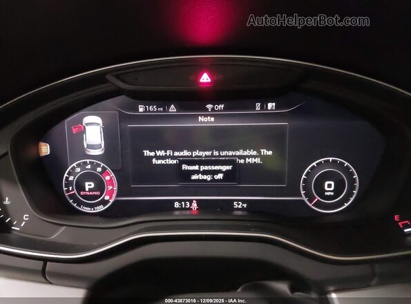 WA1B4AFY2L2061966 2020 AUDI SQ5 White Вид задніх сидінь
