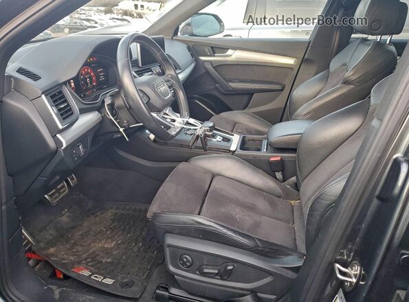 WA1B4AFY3K2027744 2019 AUDI SQ5 Gray Widok wnętrza z przodu