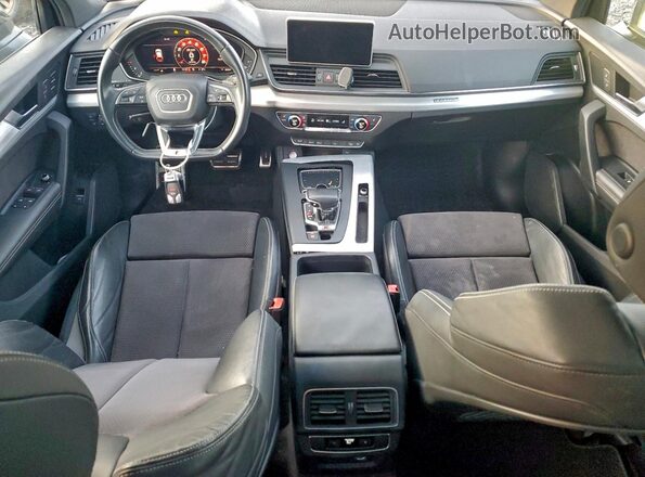 WA1B4AFY3K2027744 2019 AUDI SQ5 Gray Widok deski rozdzielczej