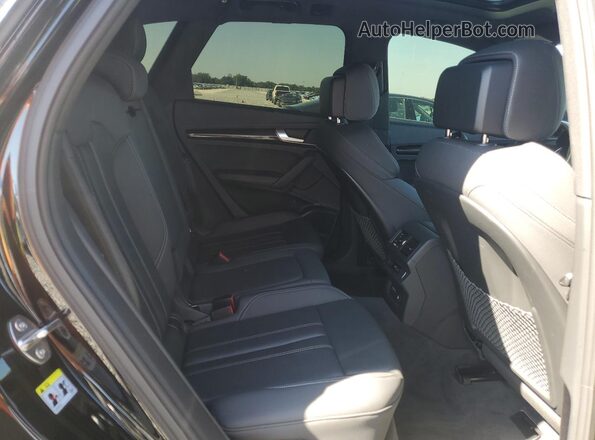 WA1B4AFY3M2014317 2021 AUDI SQ5 Black Вид задньої частини салону