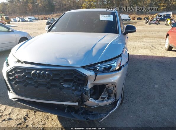 WA1B4AFY4N2037526 2022 AUDI SQ5 Silver Widok z przodu