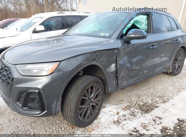 WA1B4AFY5M2106383 2021 AUDI SQ5 Серый Вид спереди