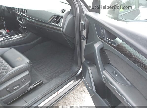 WA1B4AFY5M2106383 2021 AUDI SQ5 Серый Вид салона спереди