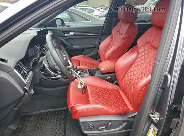 WA1B4AFYXP2162369 2023 AUDI SQ5 Gray წინა სალონის ხედი