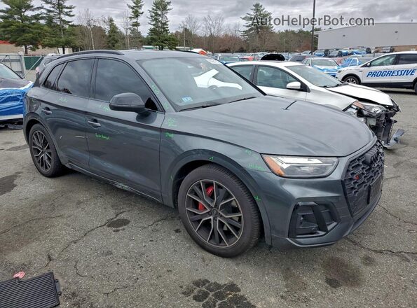 WA1B4AFYXP2162369 2023 AUDI SQ5 Gray წინა მარჯვენა