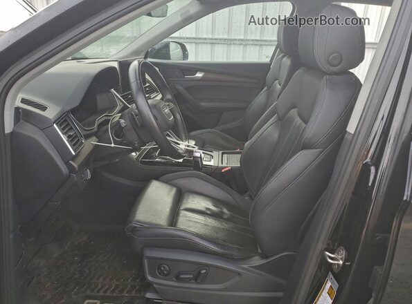 WA1BAAFY0M2109538 2021 AUDI Q5 Black Widok wnętrza z przodu